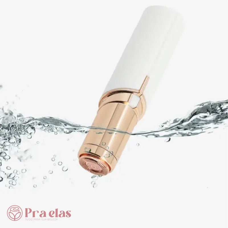 Caneta Depiladora Facial e Corporal + Cabo USB + Escova de limpeza